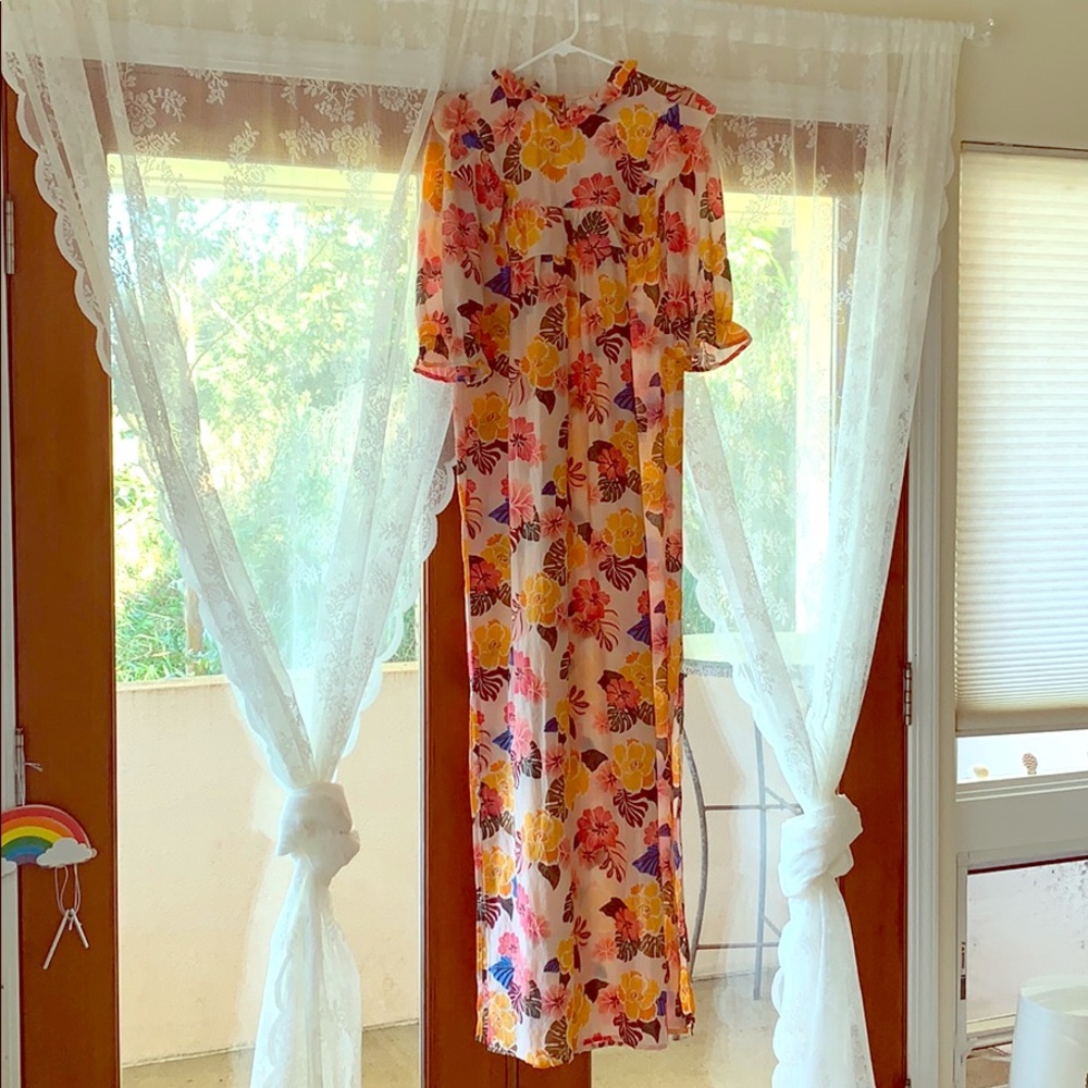 Acacia Retro Paradise Long Dress